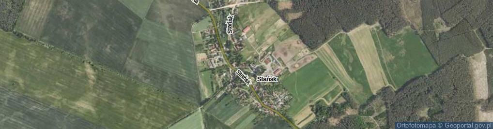 Zdjęcie satelitarne Stańsk ul.
