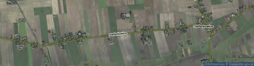Zdjęcie satelitarne Stefankowice ul.