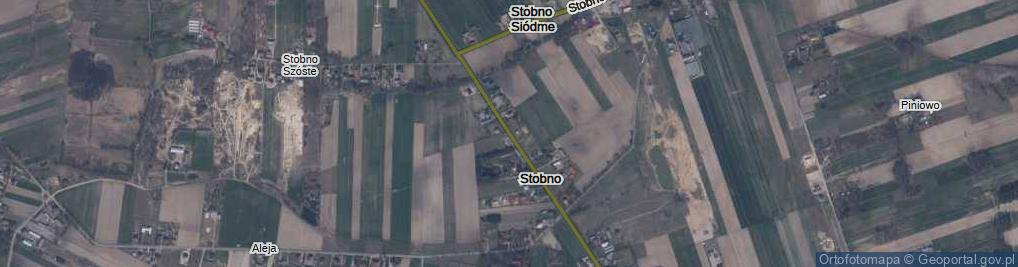 Zdjęcie satelitarne Stobno ul.