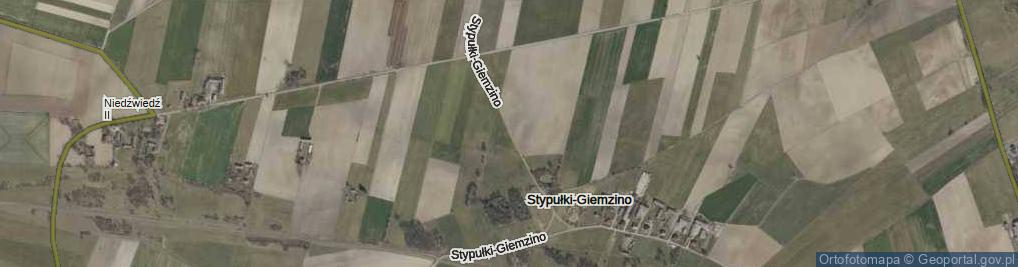 Zdjęcie satelitarne Stypułki-Giemzino ul.