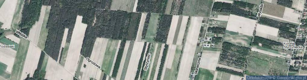 Zdjęcie satelitarne Styrzyniec ul.