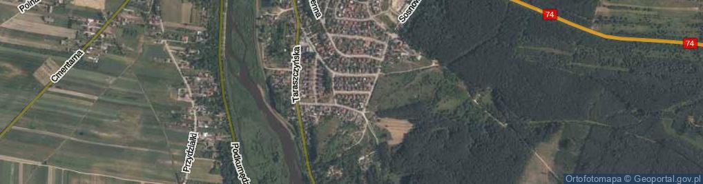 Zdjęcie satelitarne Studziennicka ul.