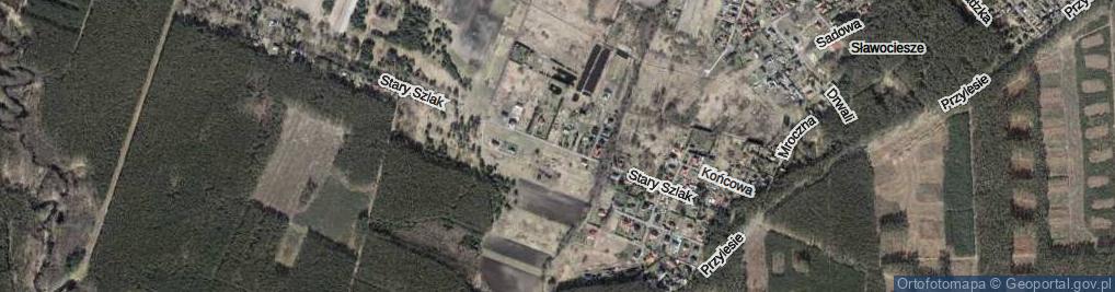 Zdjęcie satelitarne Stary Szlak ul.