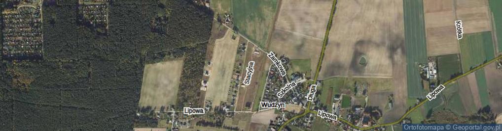 Zdjęcie satelitarne Stacyjna ul.