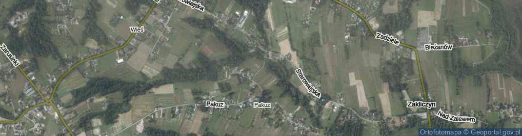 Zdjęcie satelitarne Stroma ul.