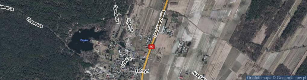 Zdjęcie satelitarne Stanisławowska ul.