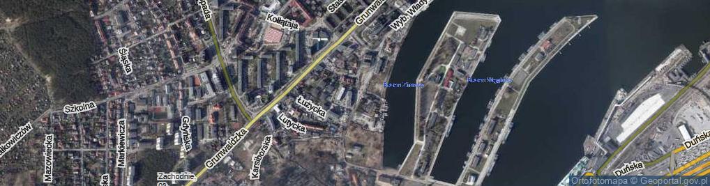 Zdjęcie satelitarne Steyera Włodzimierza, kadm. ul.