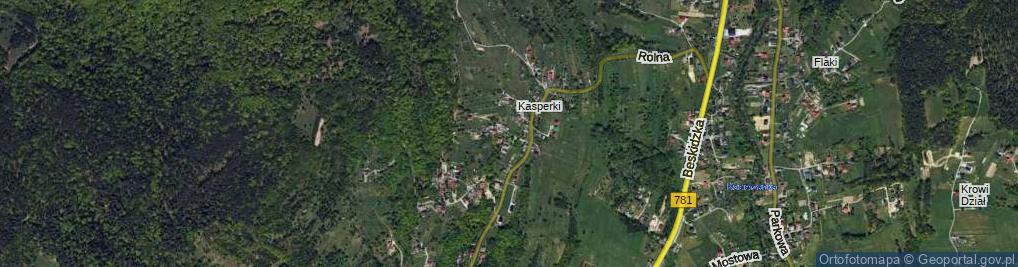 Zdjęcie satelitarne Storczykowa ul.