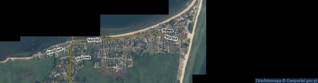 Zdjęcie satelitarne Surfingowa ul.