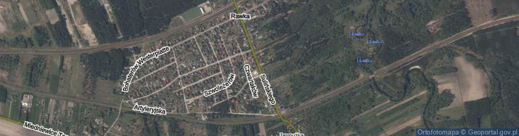 Zdjęcie satelitarne Sulińskiego Romualda, ppłk. pil. ul.