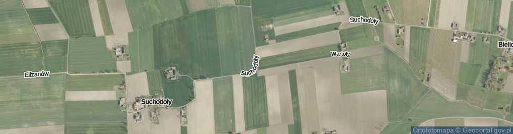 Zdjęcie satelitarne Suchodoły ul.