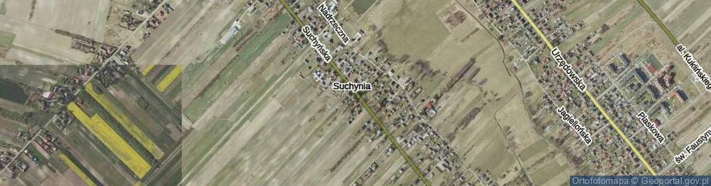 Zdjęcie satelitarne Suchyńska ul.