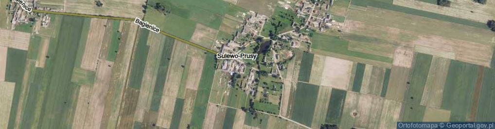 Zdjęcie satelitarne Sulewo-Prusy ul.