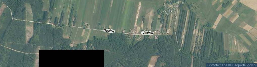 Zdjęcie satelitarne Sulików ul.