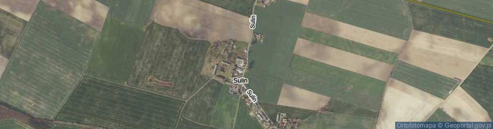 Zdjęcie satelitarne Sulin ul.