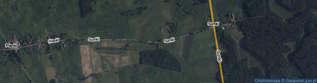 Zdjęcie satelitarne Sumki ul.