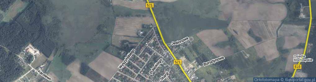 Zdjęcie satelitarne Sucharskiego Henryka, mjr. ul.