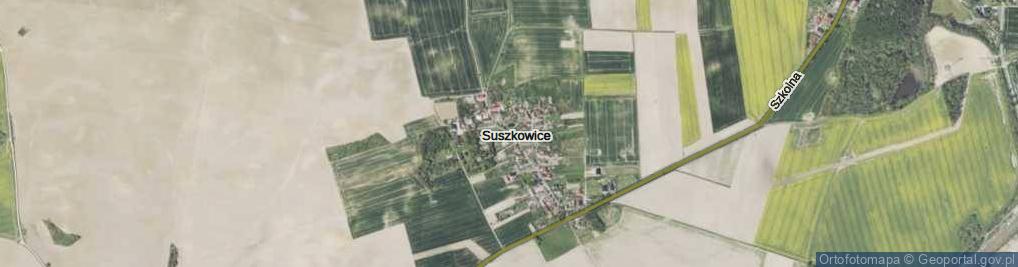 Zdjęcie satelitarne Suszkowice ul.