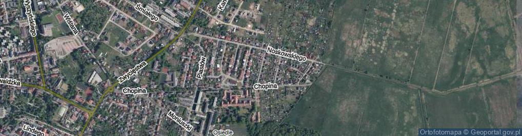 Zdjęcie satelitarne św. Jerzego ul.