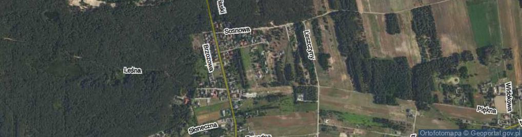 Zdjęcie satelitarne Świerkowa ul.