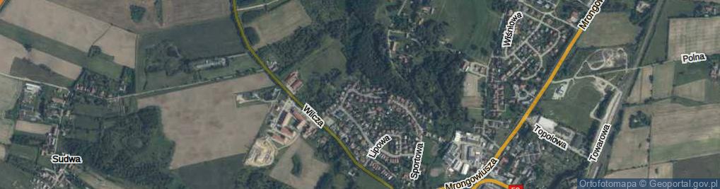 Zdjęcie satelitarne Świerkowa ul.