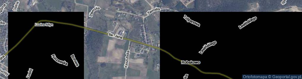 Zdjęcie satelitarne św. Wiktorii ul.