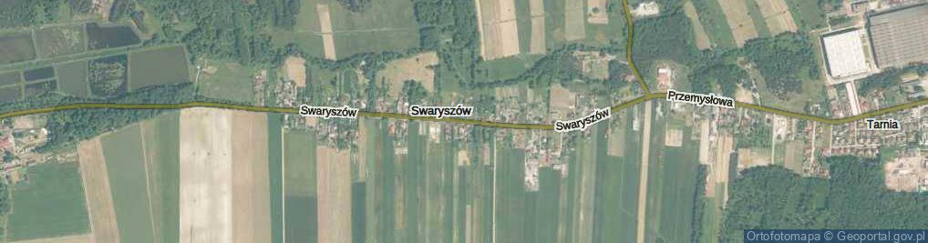 Zdjęcie satelitarne Swaryszów ul.