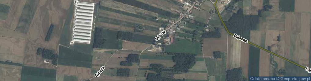 Zdjęcie satelitarne Syberia ul.