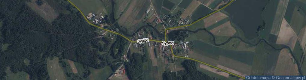 Zdjęcie satelitarne Sypitki ul.