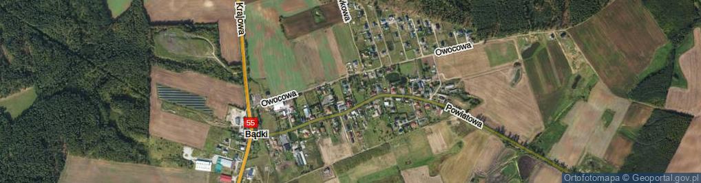 Zdjęcie satelitarne Szkolna ul.