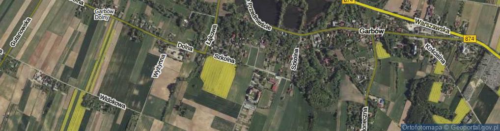 Zdjęcie satelitarne Szkolna ul.