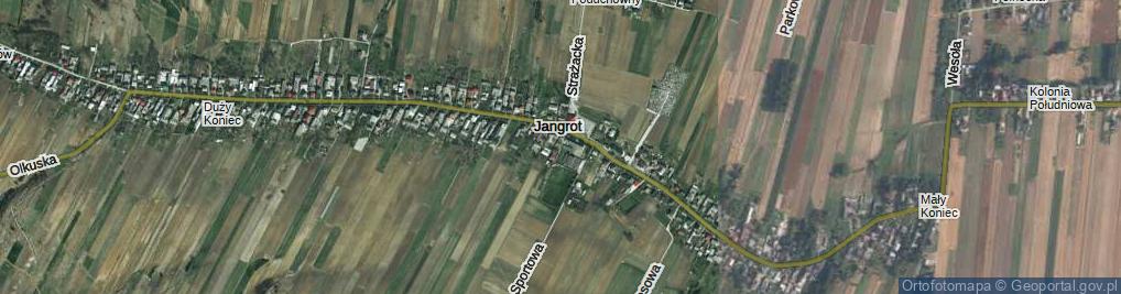 Zdjęcie satelitarne Szkolna ul.