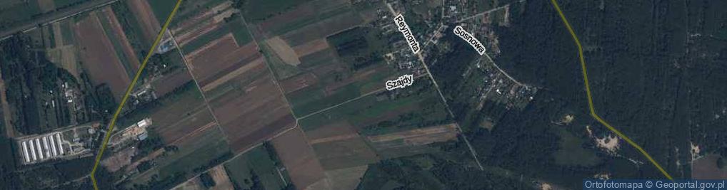 Zdjęcie satelitarne Szajdy Ludwika ul.