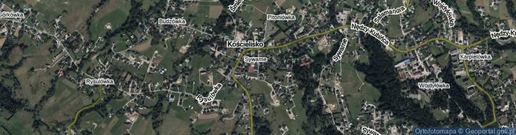 Zdjęcie satelitarne Szeligówka ul.