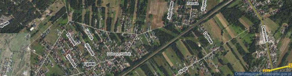 Zdjęcie satelitarne Szafirowa ul.