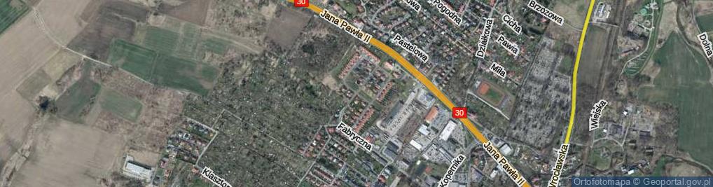 Zdjęcie satelitarne Szafirowa ul.