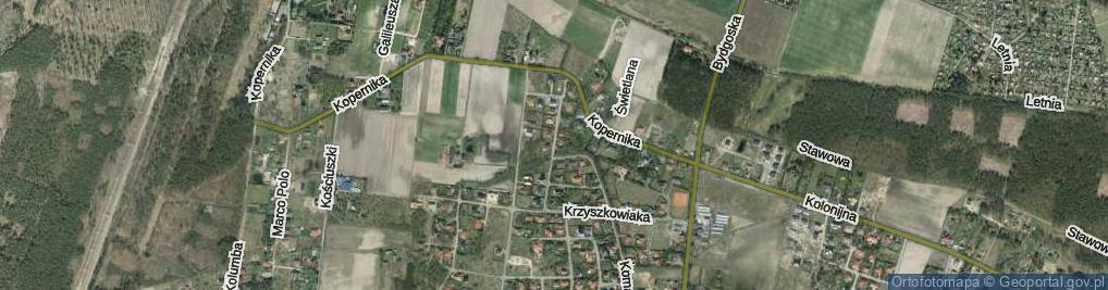 Zdjęcie satelitarne Szydłowskiej Ireny ul.