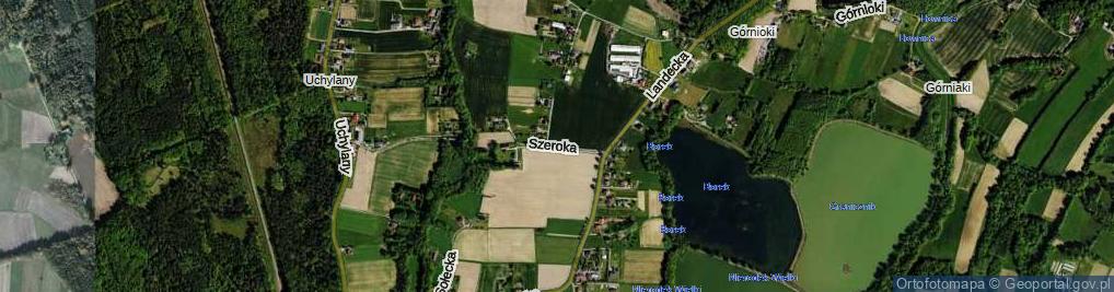 Zdjęcie satelitarne Szeroka ul.