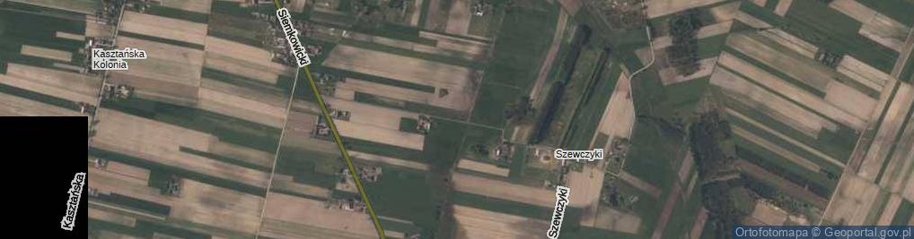 Zdjęcie satelitarne Szewczyki ul.
