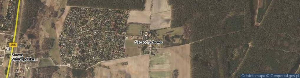 Zdjęcie satelitarne Szczodrochowo ul.