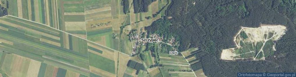 Zdjęcie satelitarne Szczypiec ul.