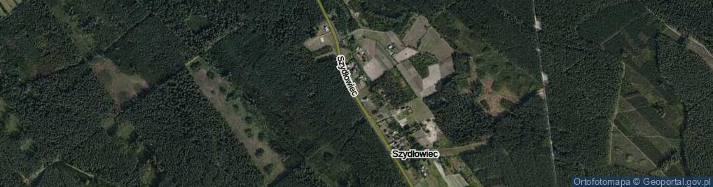 Zdjęcie satelitarne Szydłowiec ul.