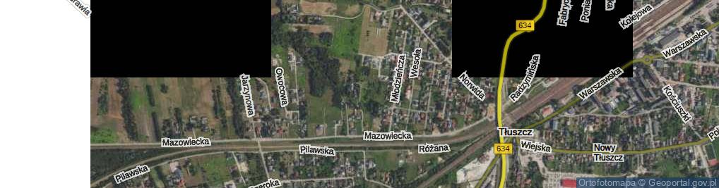 Zdjęcie satelitarne Szymborskiej Wisławy ul.