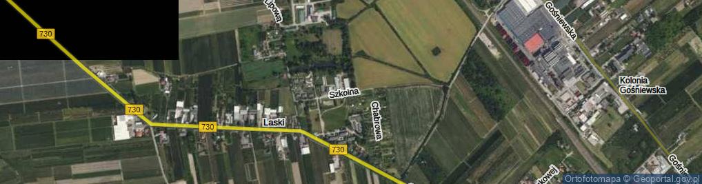 Zdjęcie satelitarne Szkolna ul.