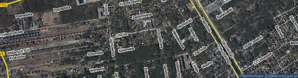 Zdjęcie satelitarne Szymbarska ul.