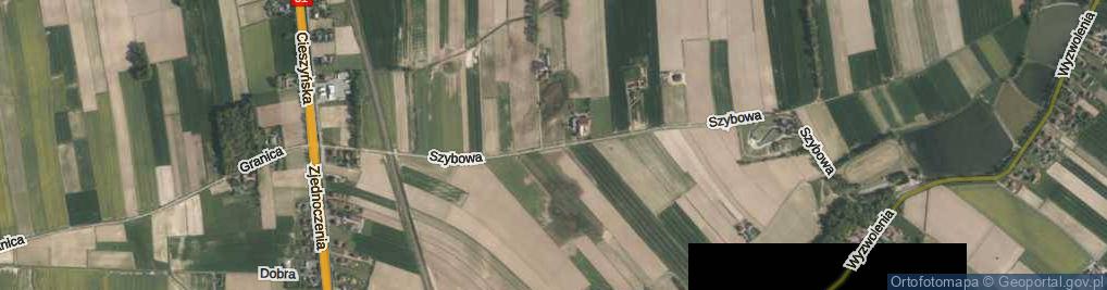 Zdjęcie satelitarne Szybowa ul.