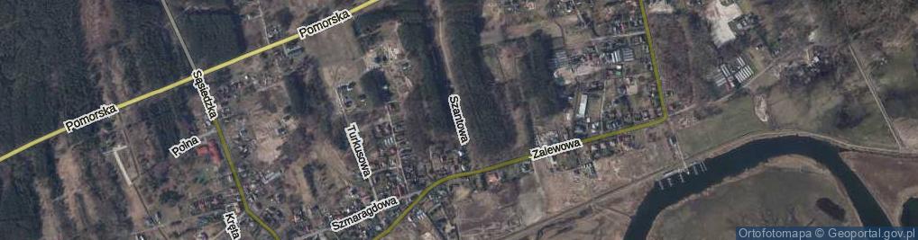 Zdjęcie satelitarne Szantowa ul.