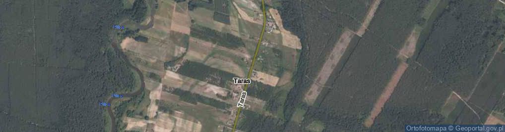 Zdjęcie satelitarne Taras ul.
