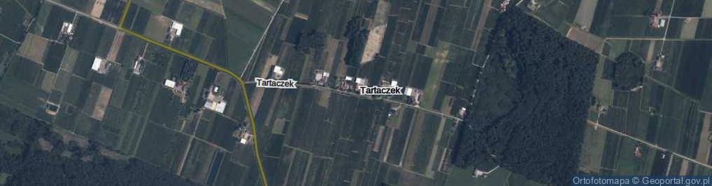 Zdjęcie satelitarne Tartaczek ul.