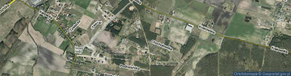 Zdjęcie satelitarne Tatrzańska ul.